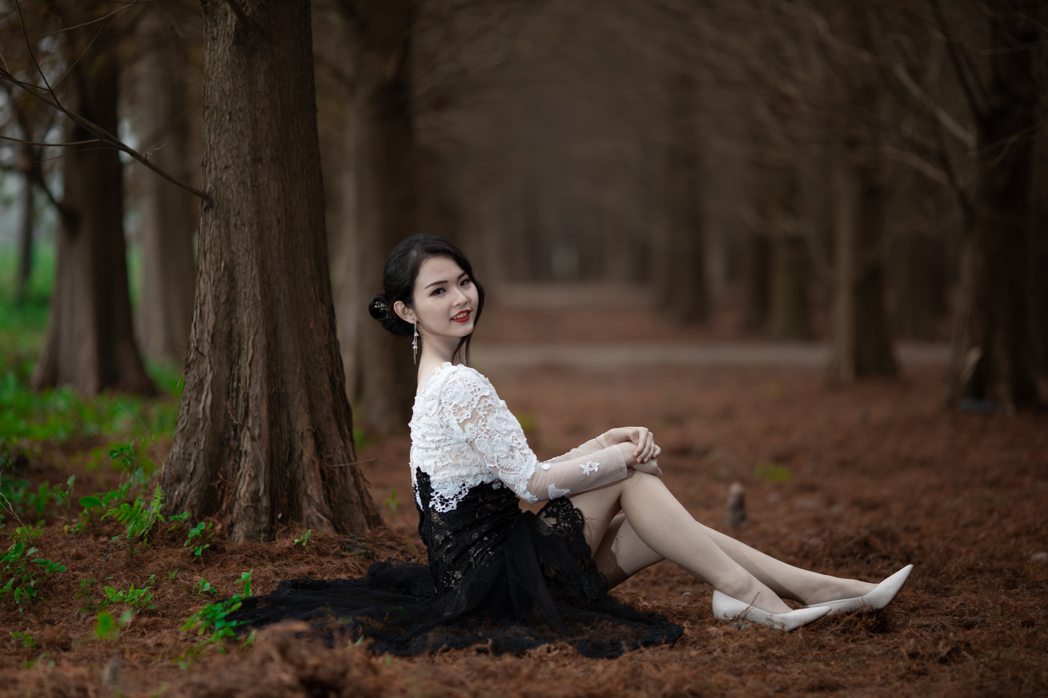 沈秋國作品  邻家女孩杨宓凌